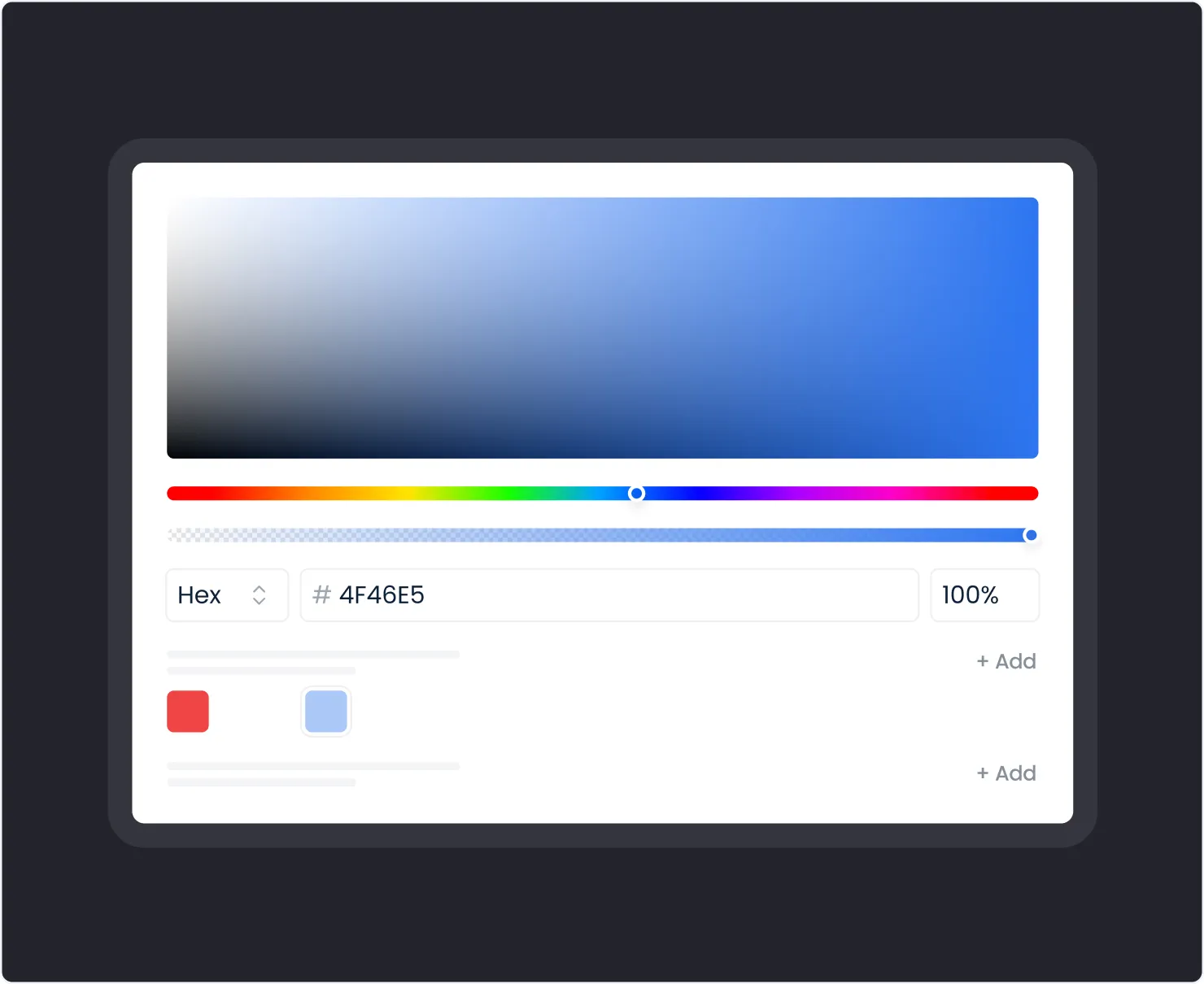 Brand customization interface
