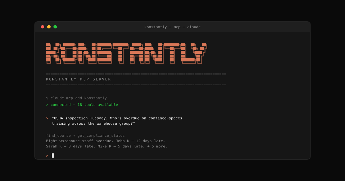 Konstantly MCP Server
